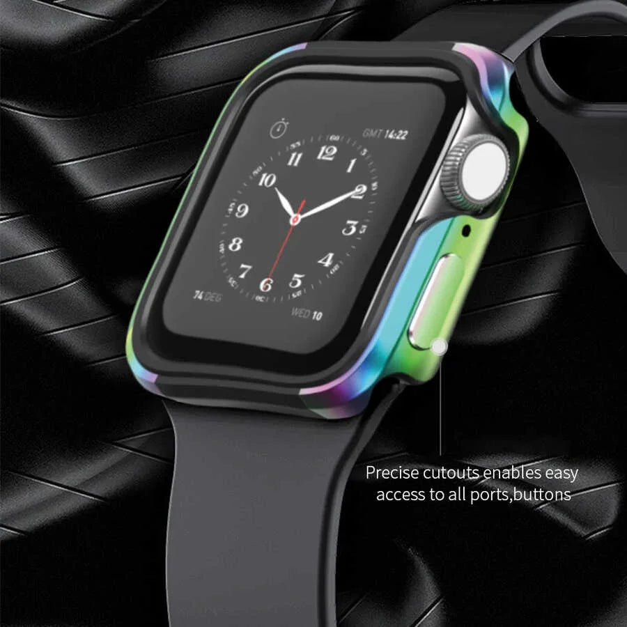 Wiwu Defense Armor Series Case For Apple Watch 44/45 Mm - Colorful - Tashqila Wiwu Defense Armor Series Case For Apple Watch 44/45 Mm - Colorful - Tashqila